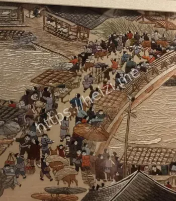 女子耗时16年绣完清明上河图